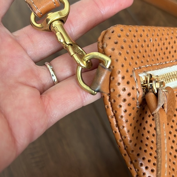 Clare V Grande Fanny Cuoio Perf - Picture 4 of 8